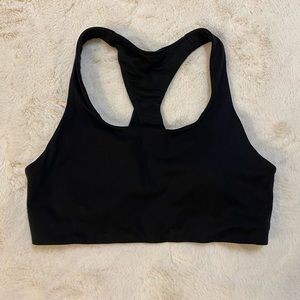 Lululemon Black Sports Bra with Clasp Medium Support Sz 6 (XS)
